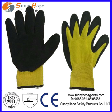 Gants de travail en nitrile durables en nylon de calibre 13